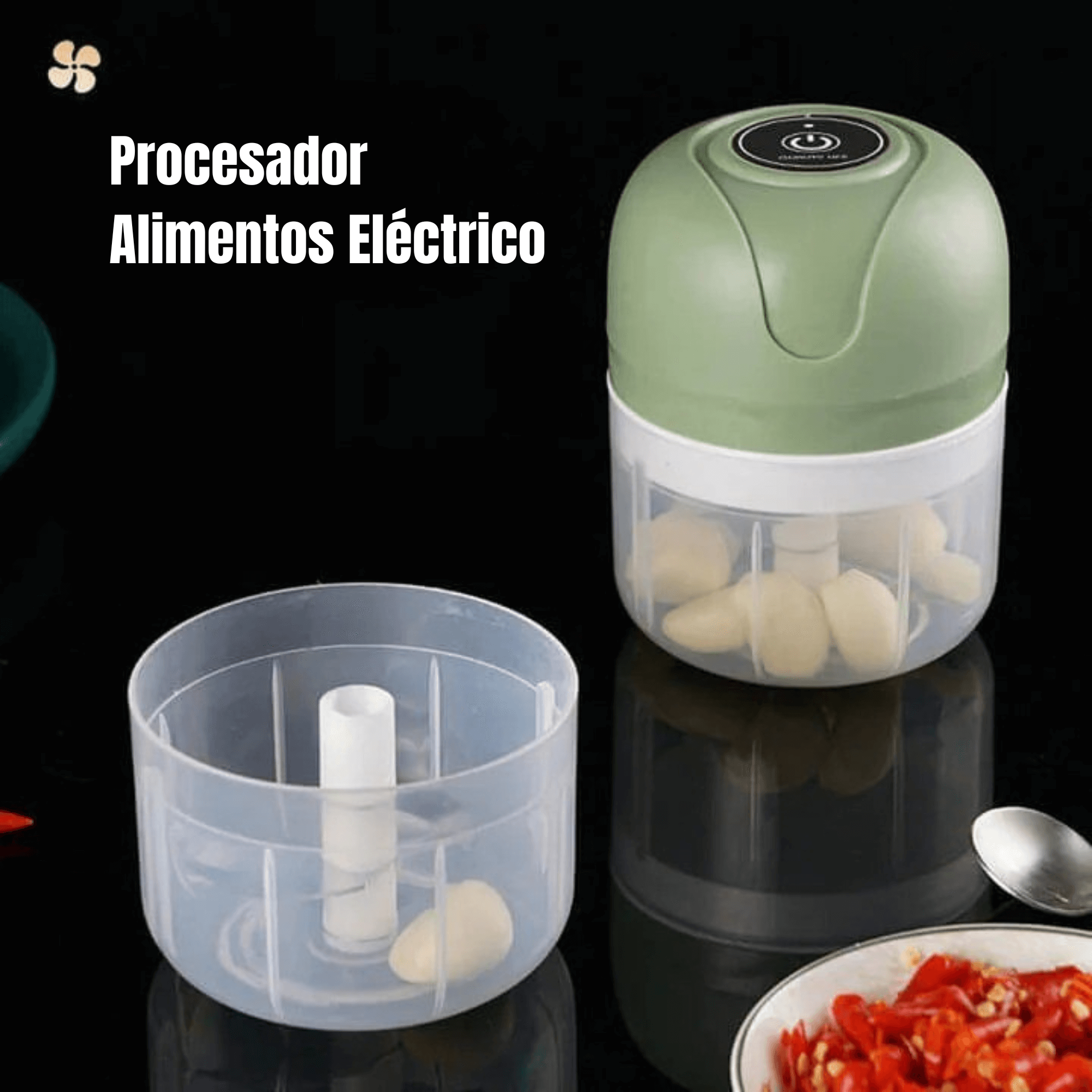 Procesador Alimentos Eléctrico – Pica, Ralla y Tritura en Segundos