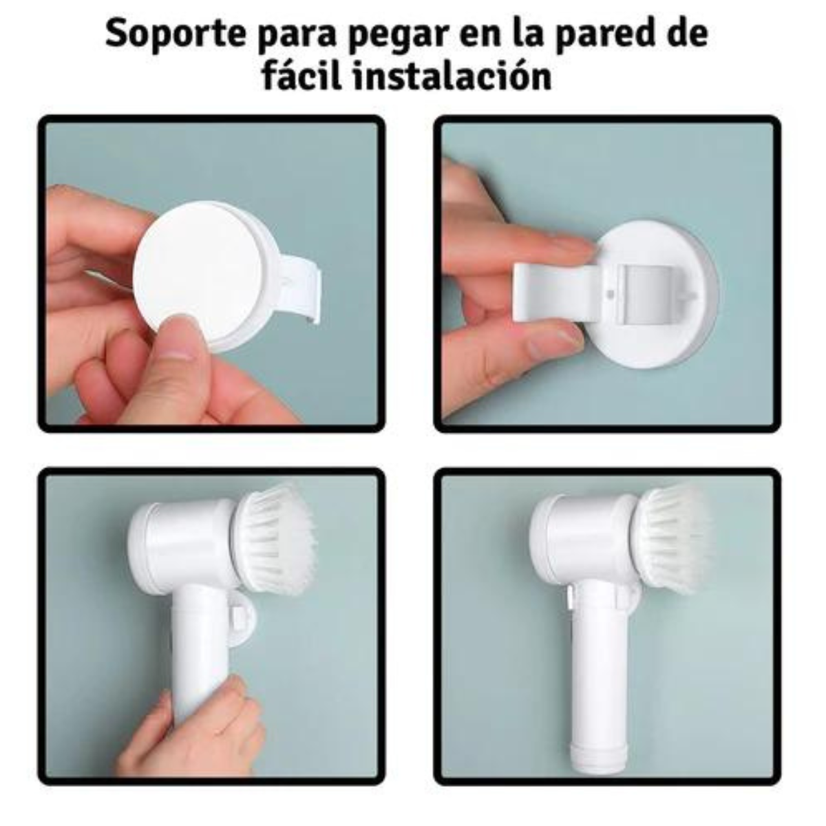 Cepillo Eléctrico Inalámbrico – Limpieza Potente Sin Esfuerzo