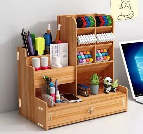 Organizador Escritorio Madera Ecológica